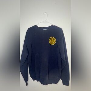 Navy blue “Beach Lake Vol. Fire Co.” Lee’s Heavyweight Sweatshirt